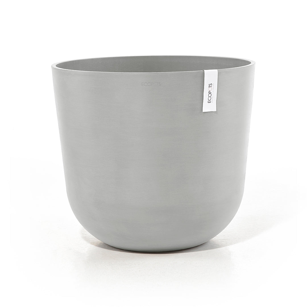 Ecopots Oslo 55 White Grey + Water Reservoir