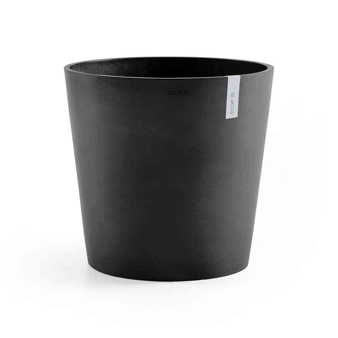 Ecopots Amsterdam 50 Dark Grey + Water Reservoir