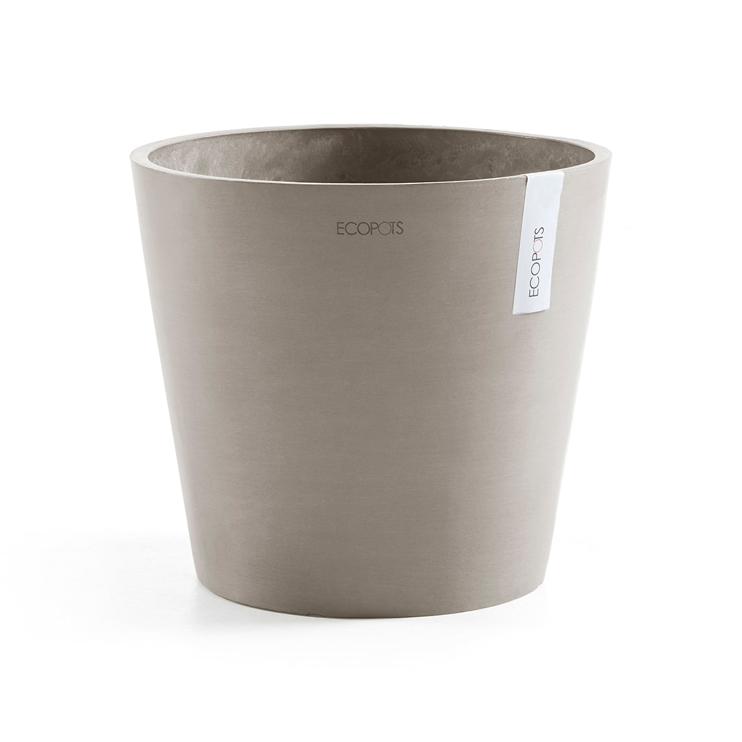 Ecopots Amsterdam 30 Taupe + Water Reservoir