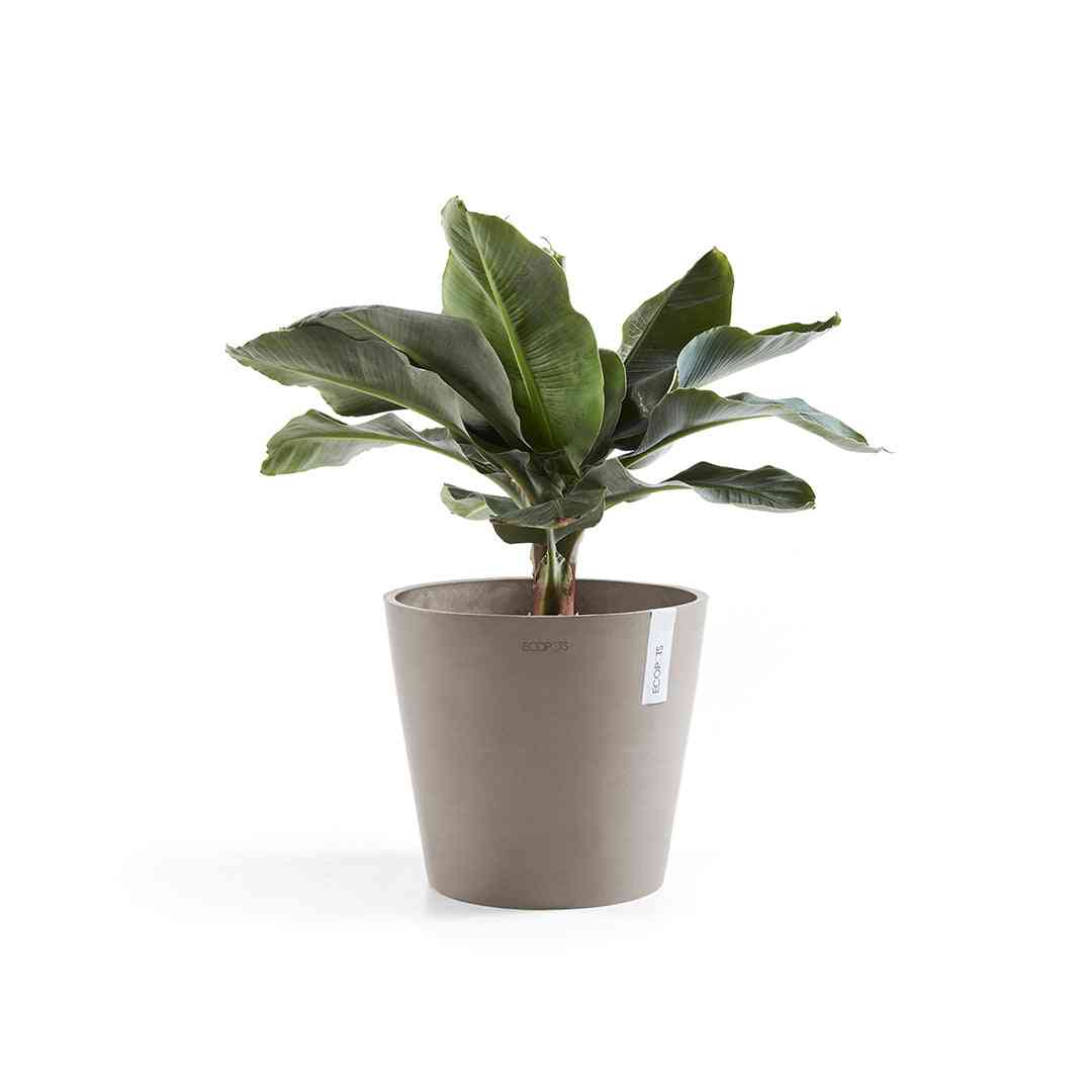 Ecopots Amsterdam 40 Taupe + Water Reservoir
