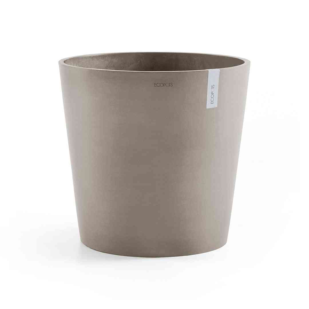 Ecopots Amsterdam 50 Taupe + Water Reservoir