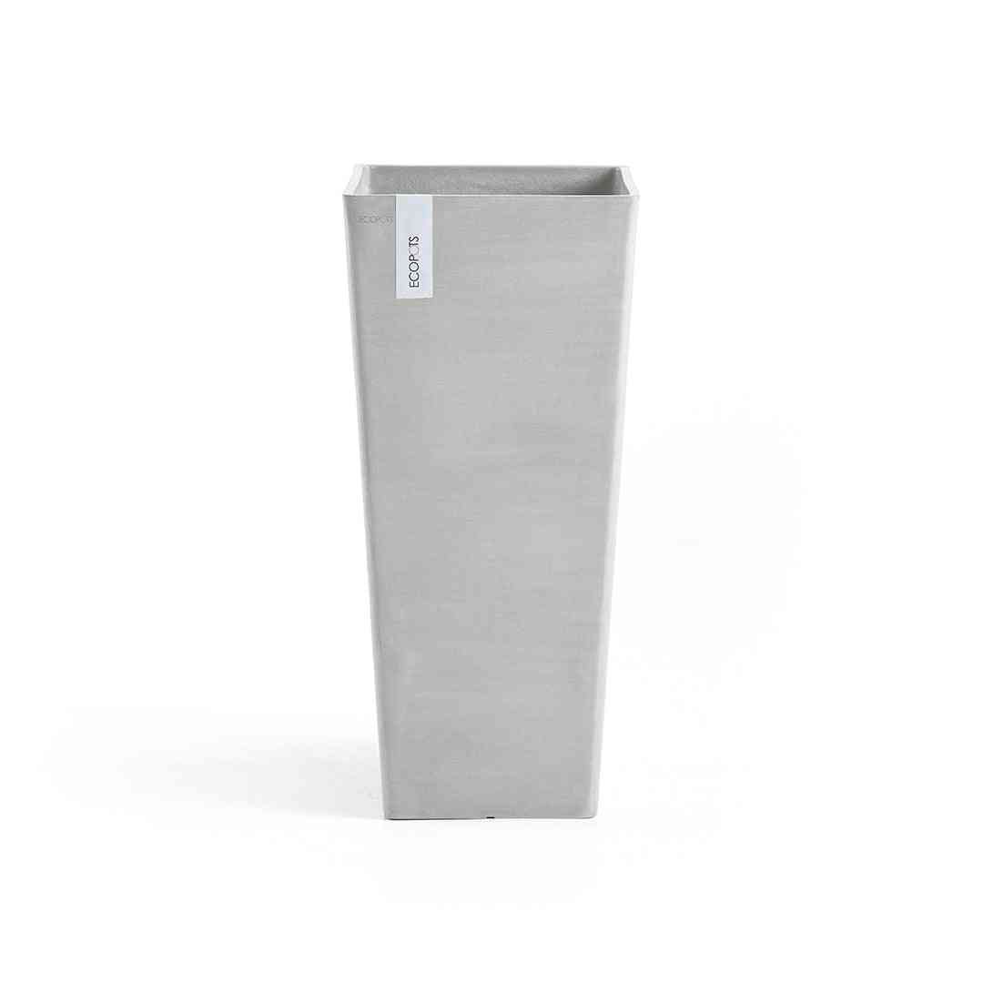 Ecopots Rotterdam High 70 White Grey