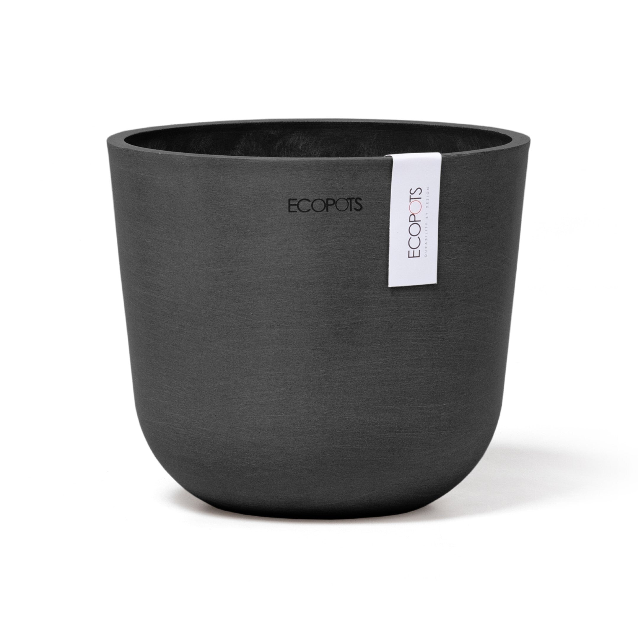 Ecopots Oslo Mini 16 Dark Grey