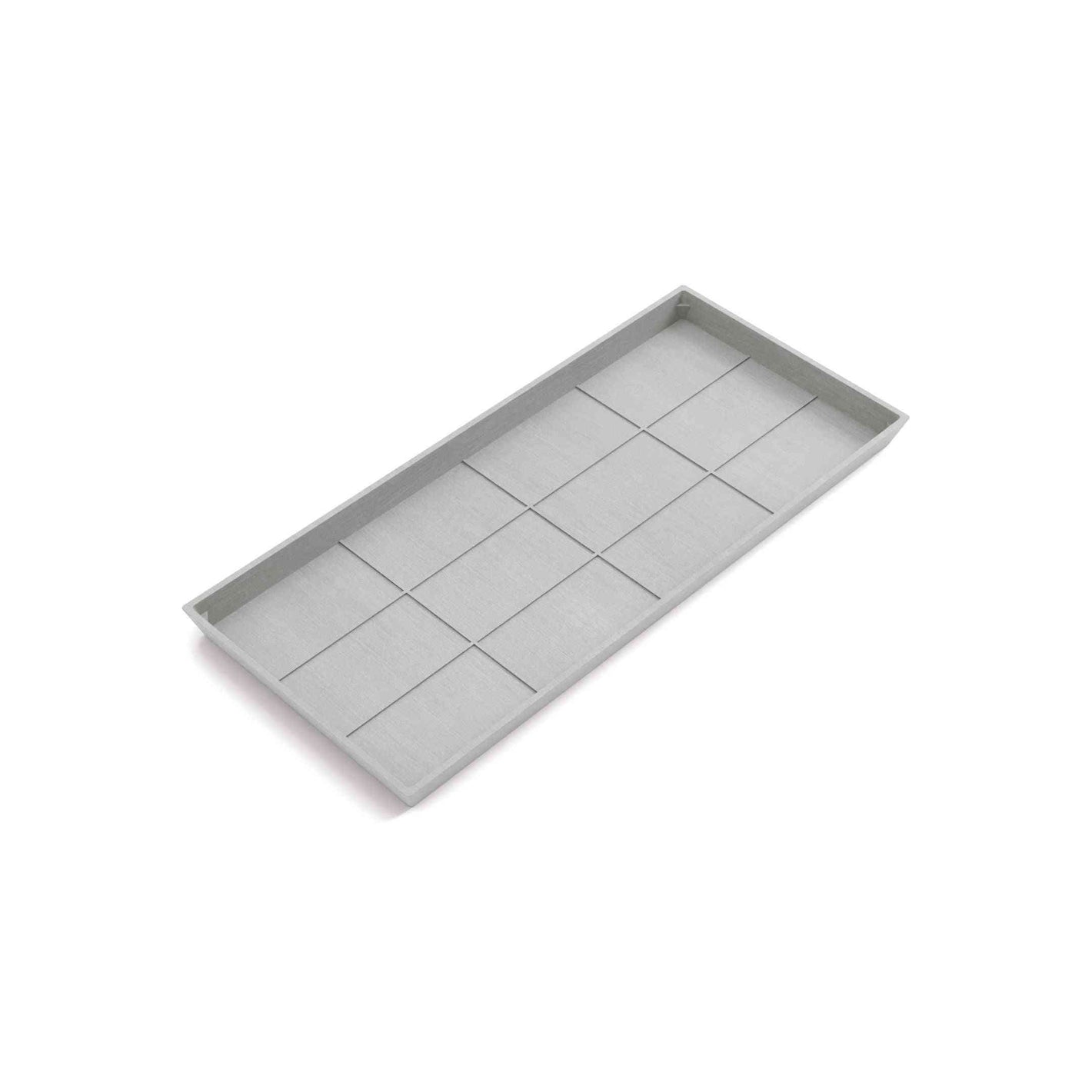 Чинийка Ecopots Saucer 60 White Grey