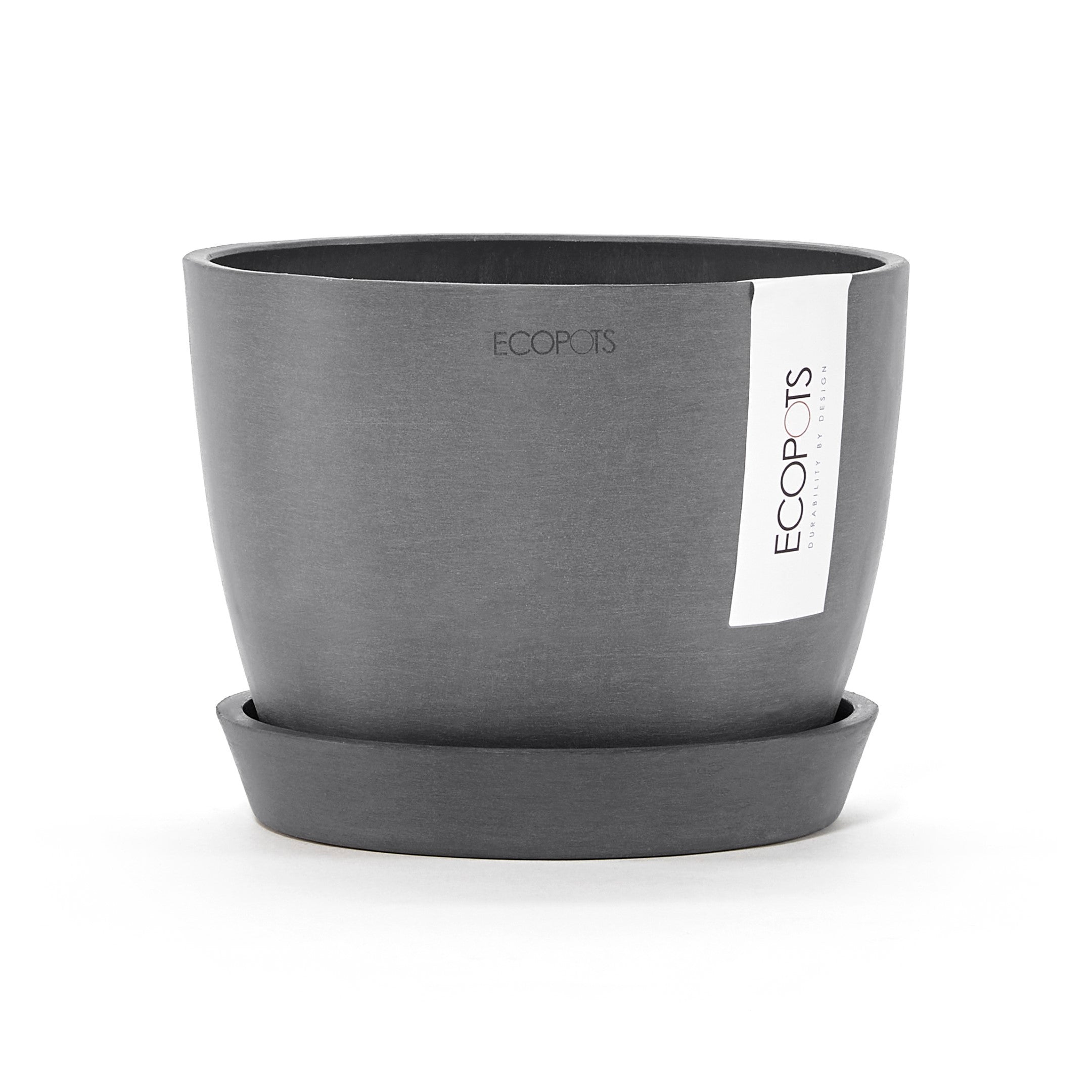 Ecopots Stockholm 16 Grey