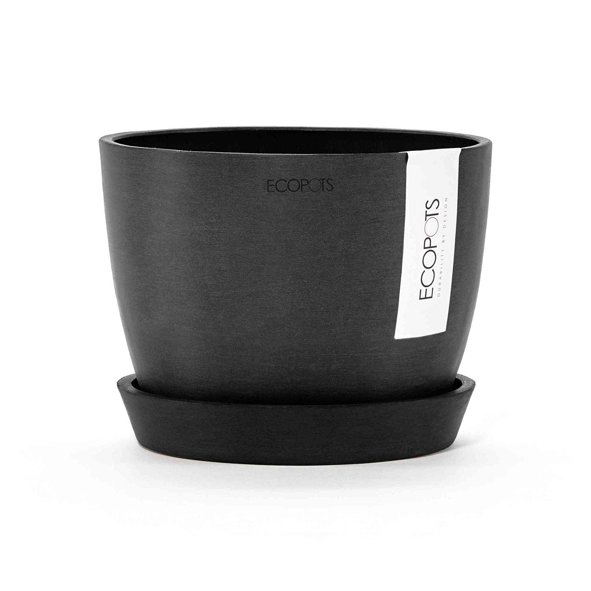 Еко саксия Ecopots Stockholm 16 с поставка за градински растения