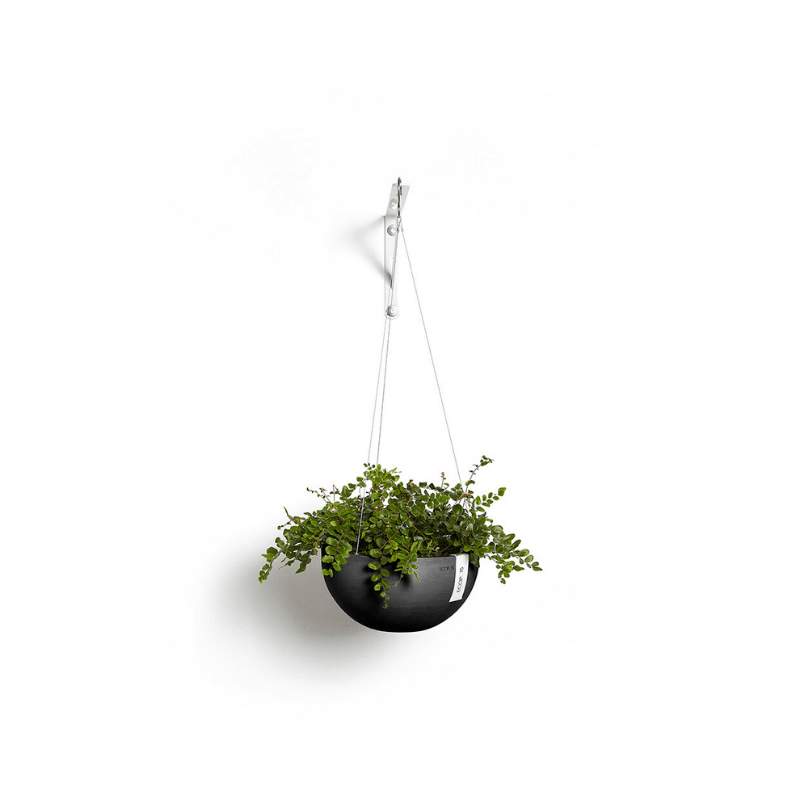 Ecopots Hanging Brussels 27 Dark Grey