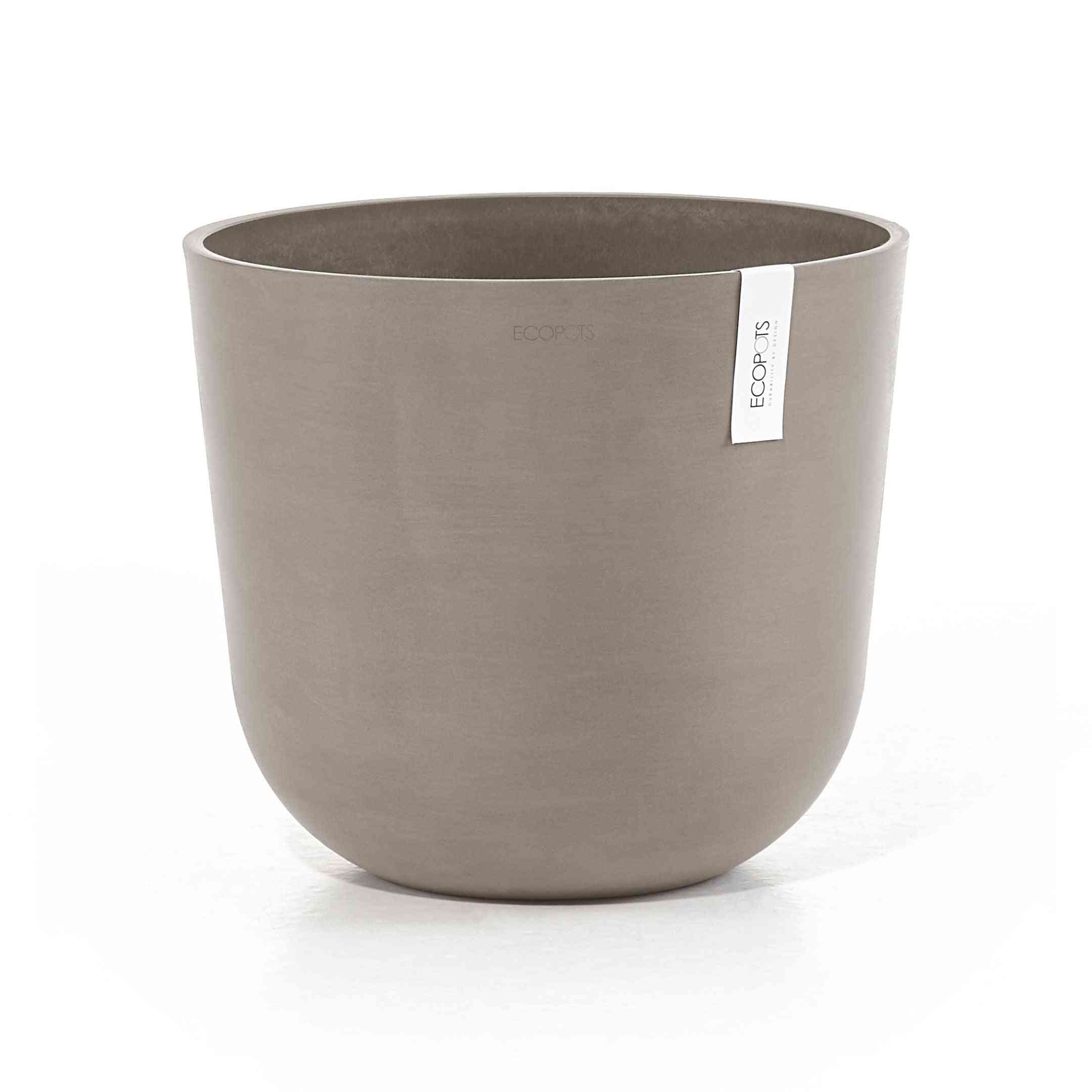 Ecopots Oslo 35 Taupe + Water Reservoir