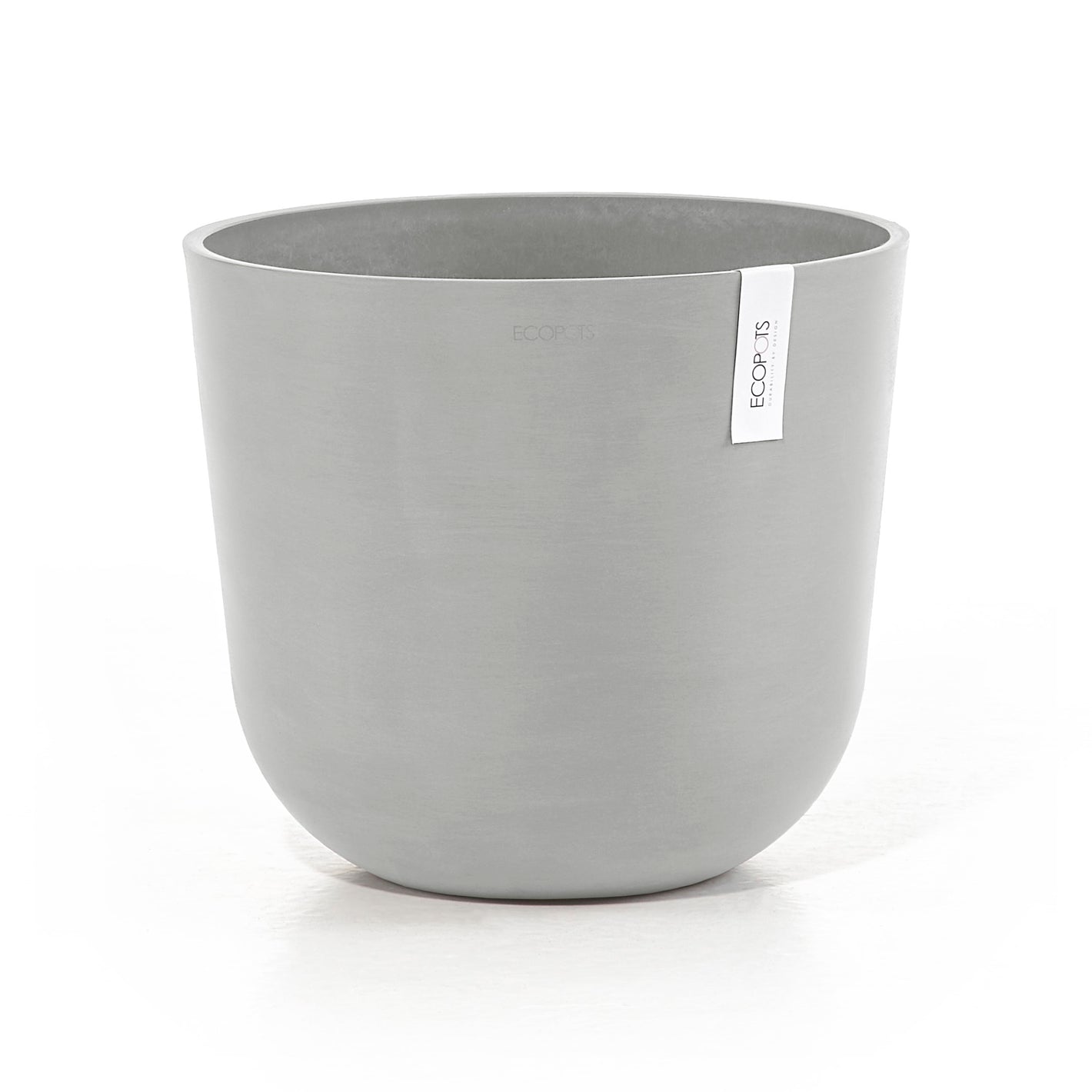 Ecopots Oslo 35 White Grey + Water Reservoir
