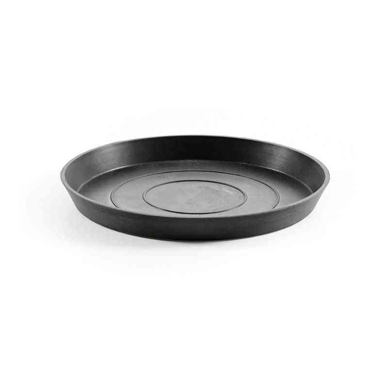 Чинийка за саксия Ecopots 30 тъмносива