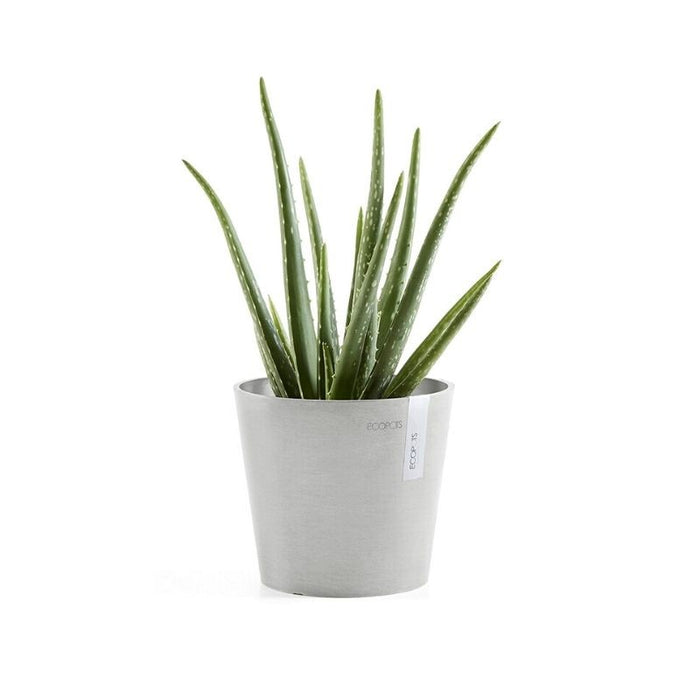 Ecopots Amsterdam Mini 17 White Grey